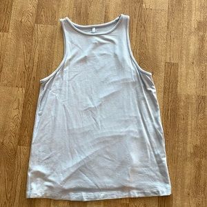 Lou & Grey Womens Gray Super Soft Sleeveless Tank Top Shirt - NWT